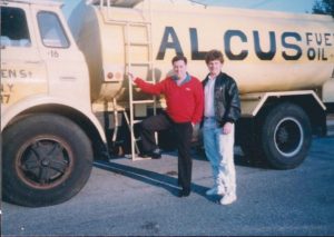 Photo of Fuel Oil Truck with the Alcus Family